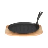 Banquet Litoželezna ponev na leseni deski GRADA - 27 x 17,5 cm