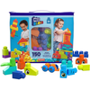MEGA BLOKS Velika vreča kock - modra (150) HHM96