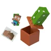 Minecraft Reveal minifigura v škatlici za shranjevanje – Kaktus – Mattel
