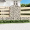 Gabionska košara s lukom 150x50x220/240 cm pocinčano željezo