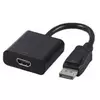 Adapter DisplayPort (M) - HDMI (F) crna