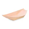 Skleda za fingerfood (100 % les FSC) ladjica 21,5 x 11 cm [100 kosov]
