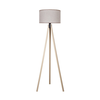 Duolla - Podna lampa 1xE27/60W/230V, prečnik 44 cm, bež