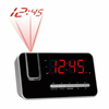 Denver CRP-618 Clockradio PLL FM with Projection Clock 1,2 LED Display Dual Alarm Black CRP-618