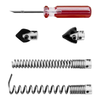 MSW Komplet dodatkov za odmaševalnik cevi premera 30–100 mm, 16 mm, MSW POWER DRAIN CLEAN 2.3E