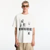 Majice Rhude Winter 91 Rallye Tee Vintage White/ Black/ Blue XL