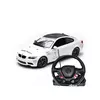 RC BMW M3 sa volanom 1:14 - crn, bel