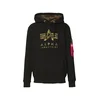 ALPHA INDUSTRIES Majica rjava/rumena/oliva/črna