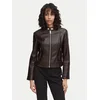 Guess Jakna iz umetnega usnja W6YL25 W2914 Temno rjava Regular Fit