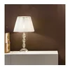 Ondaluce - Kristalna stona lampa BRIGIDA 1xE27/15W/230V krem/prozirna
