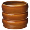 HASSELBUKETT Cvetlični lonec, notranji/zunanji/rjavo rumena, 12 cm