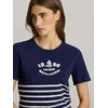 LAUREN RALPH LAUREN Majica 200B21056001 Mornarsko modra Relaxed Fit