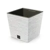 Prosperplast Prevleka za cvetlični lonec FURU SQUARE LOW ECO WOOD 2v1 30x30x29cm