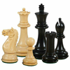Šahovske figure Oxford Ebonised 3.75