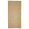 Vidaxl Preproga naravni sisal 100x200 cm