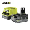 RYOBI RC18120B-140X 18V ONE+ komplet baterije 4Ah + hitri polnilnik