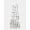 Desigual Poletna obleka Galactica 24SWVW06 Bela Regular Fit