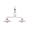 ONLI - Luster na lancu ROSINA 2xE27/22W/230V bronzan