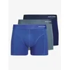Jack & Jones Oprijete boksarice 3 Piece Modra