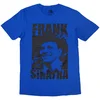 Frank Sinatra Montage Photos Blue XL Majica
