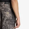 Kratke hlače adidas Adilenium Season 5 Aop Cargo Shorts Chalk Pearl/ Wonder Taupe 32