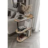 Hanah Home Polica za knjige Kaiteki, 24x82x8 cm, Boja hrasta
