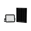 LED prigušiva solarni reflektor LED/100W/3,2V IP65 5000 mAh crna + daljinski upravljač