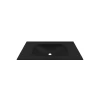 Umivalnik Deciso 80 black mat