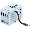 Verbatim VERBATIM POTOVALNI ADAPTER ZA TELEFONE ZA EU, VB IN ZDA, 2X USB-C, 2X USB-A, HITR