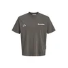 Jack & Jones Junior Majica JCOLEGACY temno siva / oliva / jastog / off-bela
