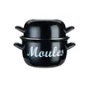 Cooking dish for preparing clams, 18 cm/2.5 l - by Kitchen Craft