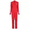 adidas Essentials 3-Stripes Track Suit Rdeča