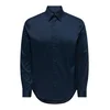 Only & Sons Srajca ONSJIM nočno modra