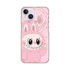 Silikonska maska za iPhone 14 6.1 Print La Bubu, Roze