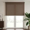 Vanjska roleta 90% blokada UV zraka Sivosmeđa 60 x 230 cm HDPE