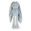Bábika zajačik s dlhými uškami Doll Rabbit Blue Lapinoo Kaloo modrý 35 cm z jemného materiálu od 0 mes K969944
