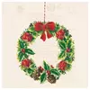 Serviete za decoupage Christmas Wreath - 1 kos (Serviete za)