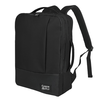 CabinFly Bellanca 40x30x10cm Expendable to 40x30x15cm Backpack Personal Item Cabin Bag Carry-on Black For Lufthansa, airBaltic, Austrian Airlines, Brussels Airlines, Swiss International Airlines - Blue