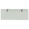 Zidne police 2 kom staklene 50 x 20 cm 8 mm