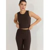 Trendyol Milla Ženski top Thmss25Bz00001, Smeđi