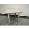 FEELKIDS Podesivi sto za decu, 60 x 60 x 48-60 cm, Bež