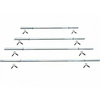 STANDARD RAVNA UTEŽNA PALICA 220 cm/25 mm