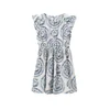 Mayoral Poletna obleka 6975 Modra Regular Fit