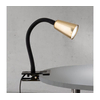Orion - Fleksibilna stona lampa sa stezaljkom DOTTY 1xGU10/10W/230V mesing/crna
