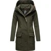 Ženski softshell plašček Marikoo Mayleen, Olivna