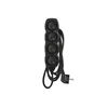 Produžni kabel 4Z 3m crni