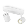 LED prigušiva tačkasta svetiljka MANU 2xGU10/5,8W/230V bela