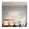 Brilagi-LED prigušiva luster na sajli TWISTER LED/105W/230V prečnik 100 cm bela + daljinski upravljač