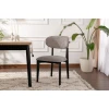 HANAH HOME Set 2 stolice Lionte Grey Black