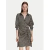 Guess Srajčna obleka W4YK35 WF1T2 Mornarsko modra Regular Fit